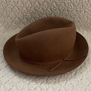 Brown Fedora Hat